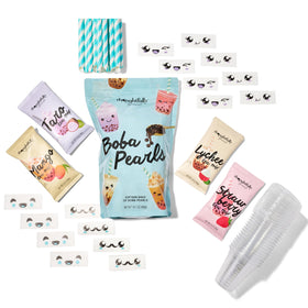 Thoughtfully Boba flavor mixes deliver four flavors for tastings at home.