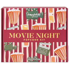Thoughtfully Movie Night Popcorn Set Ten paper bags keep servings organized.