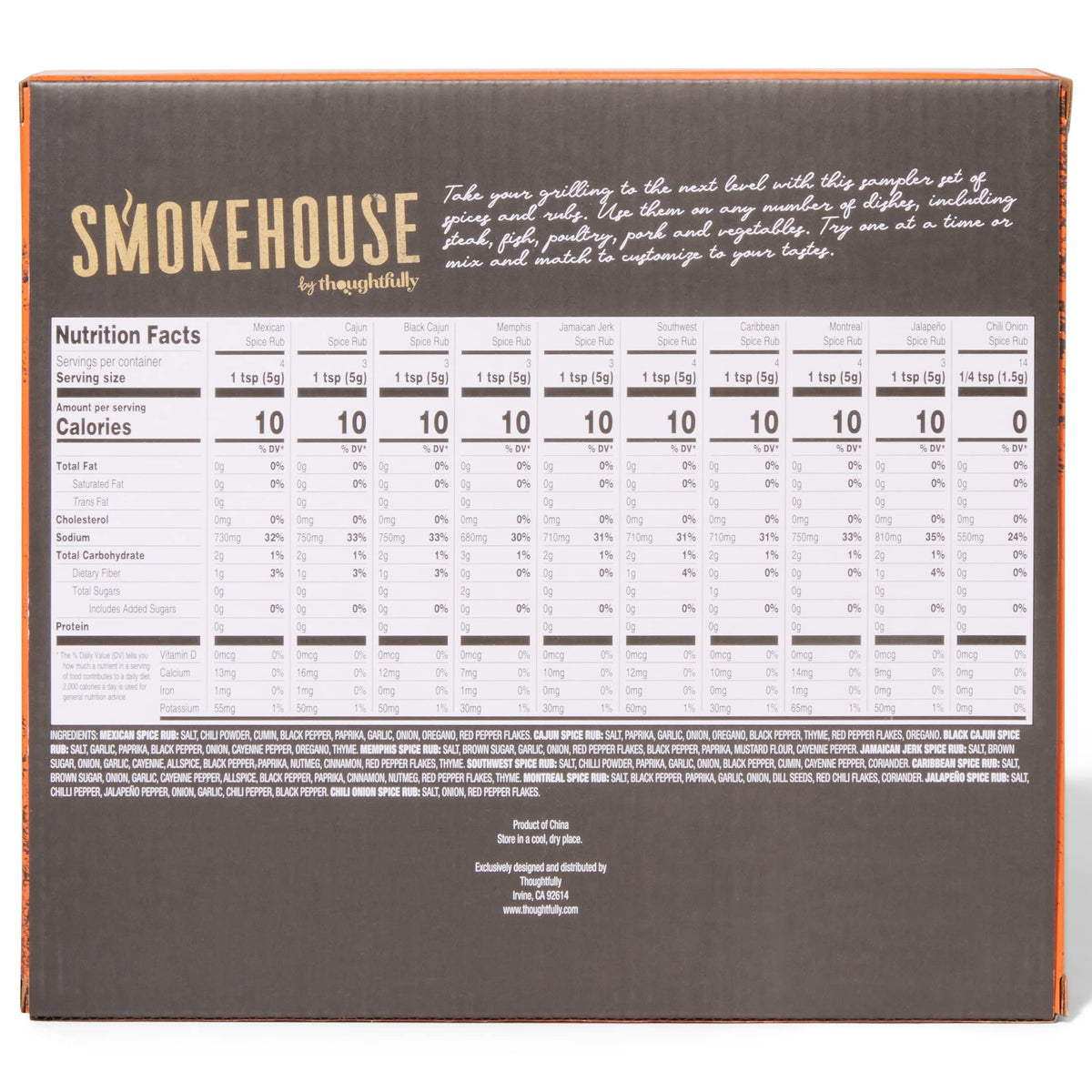Thoughtfully Smokehouse mini bottles pack flavor boosts for any cookout.