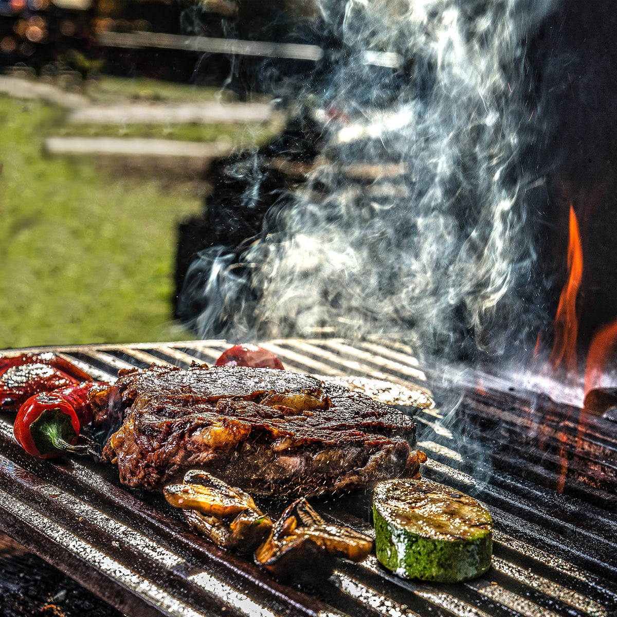 Thoughtfully Smokehouse mini bottles provide flavor sampler for backyard barbecues.