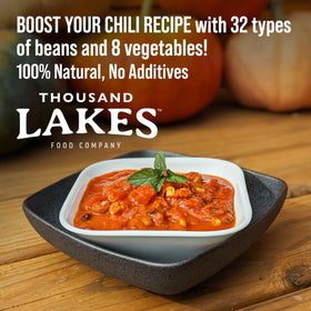 Thousand Lakes nutrition label emphasizes high fiber and low sodium options