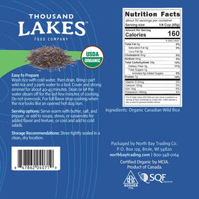 Thousand Lakes wild rice bread-flavor enhances homemade bread with nutty aroma.