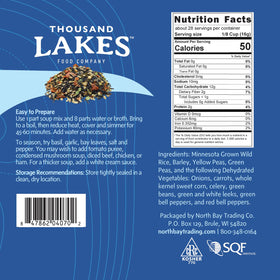 Thousand Lakes mix ingredients laid out for vibrant soup base