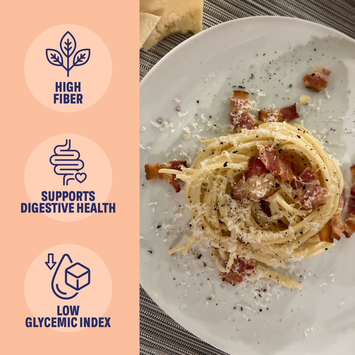 Three Farm Daughters spaghetti bulk pack on shelf for families.