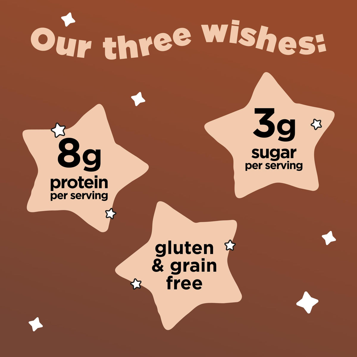 Three Wishes Cocoa cereal being poured into a bowl for a protein-rich breakfast.