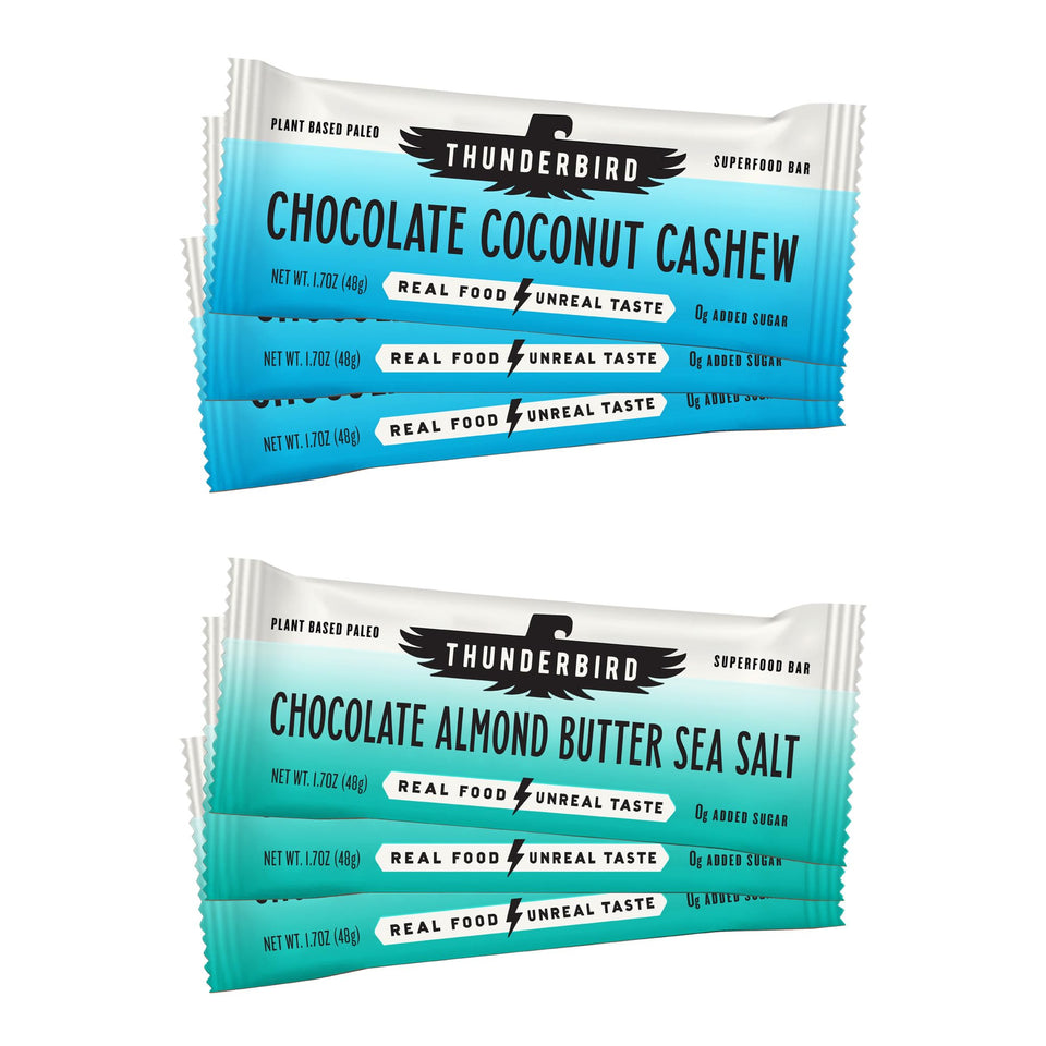 Thunderbird Bars energy snack gluten-free with protein for workouts