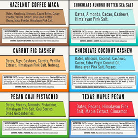 Thunderbird Real Food Bars highlight fruit-forward ingredients and natural sweetness.