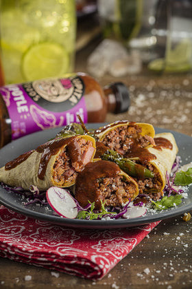 Tia Lupita Chipotle Hot Sauce packaging and label ready for pantry
