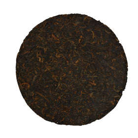 Tian Hu Shan Puerh tea leaves during infusion suggest a long, mellow tasting journey.