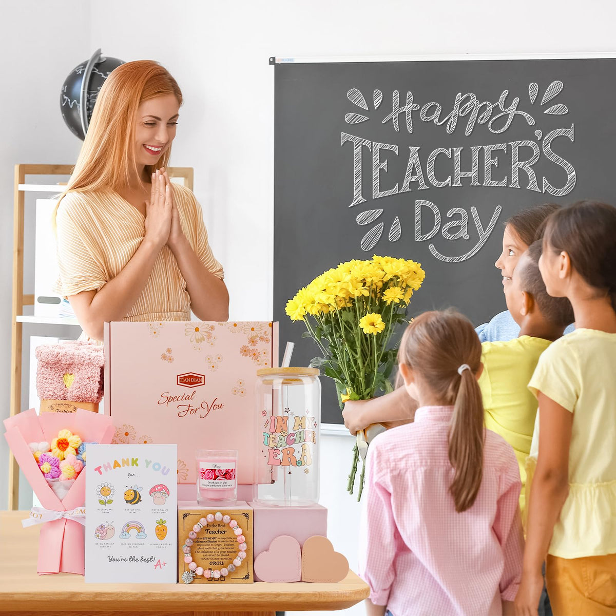 TIAN DIAN gift box presentation-ready, effortless gifting for Teacher Appreciation Week.