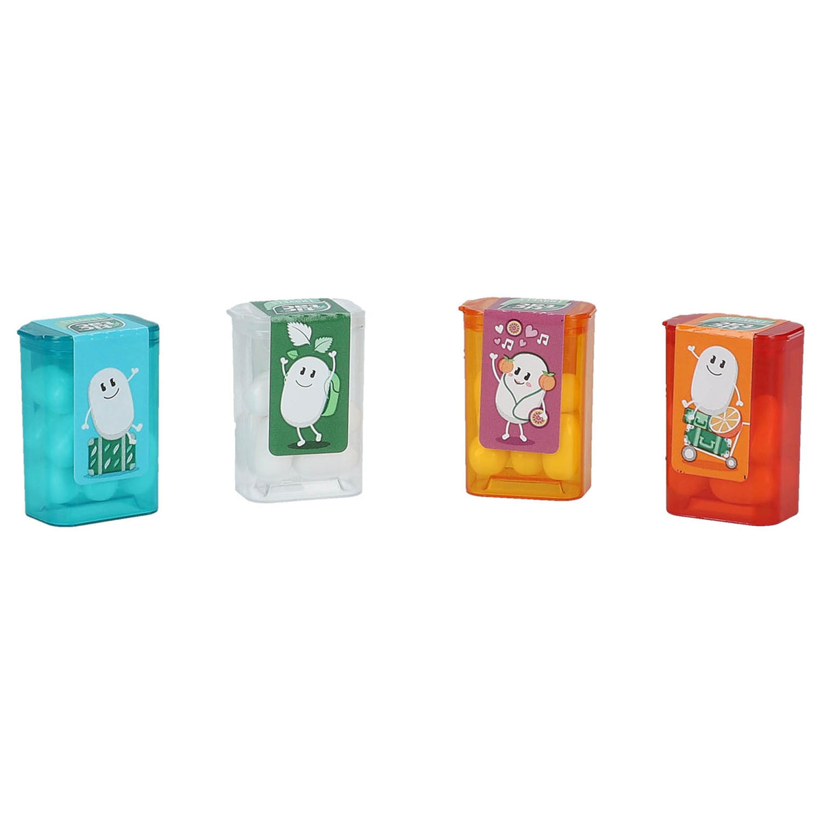Tic Tac mini boxes arranged inside the outer box for easy access