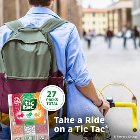 Tic Tac Cherry pack close-up showing tart sweetness