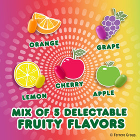 TIC TAC CHEWY Fruit Adventure orange flavor visual highlights vibrant color