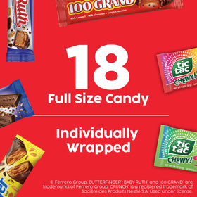 Tic Tac Chewy fruity treats display, colorful options for breaks