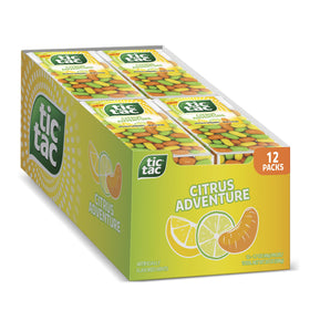 Tic Tac Citrus Adventure pocket pack for on-the-go refreshment.