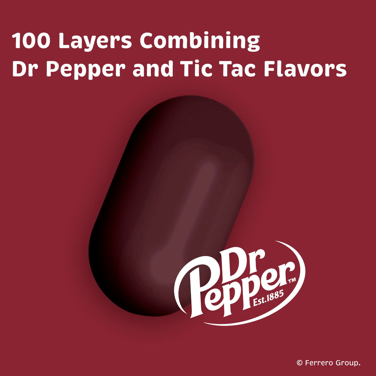 Tic Tac Dr Pepper mints bulk 8-pack on store shelf display.