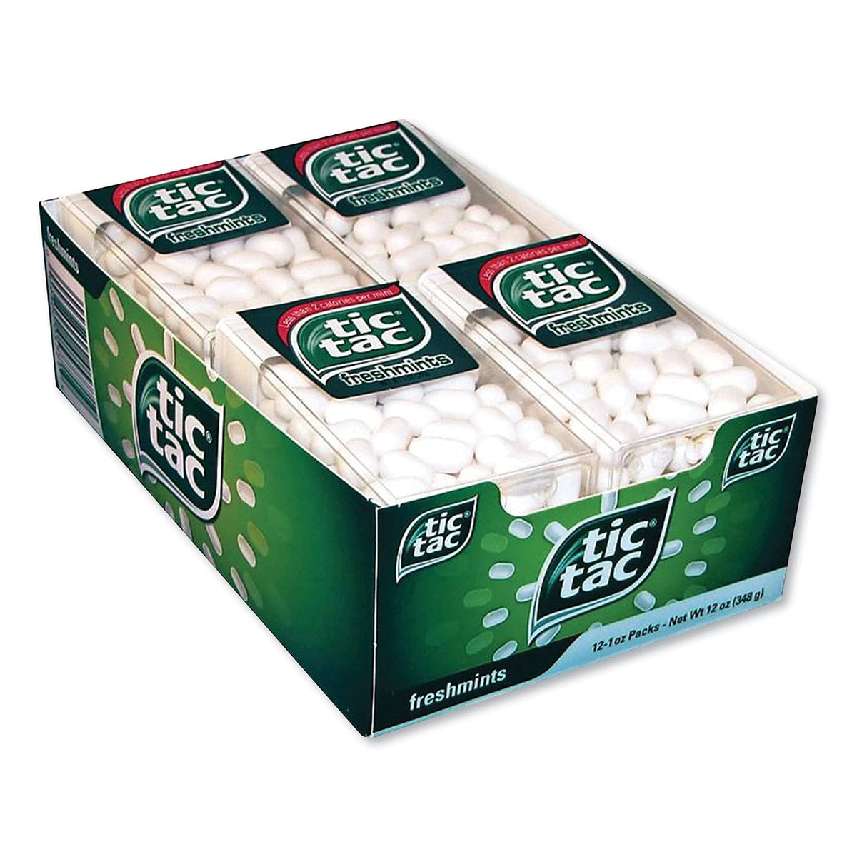 Tic Tac FreshMint singles 12-pack for quick on-the-go breath refreshment.