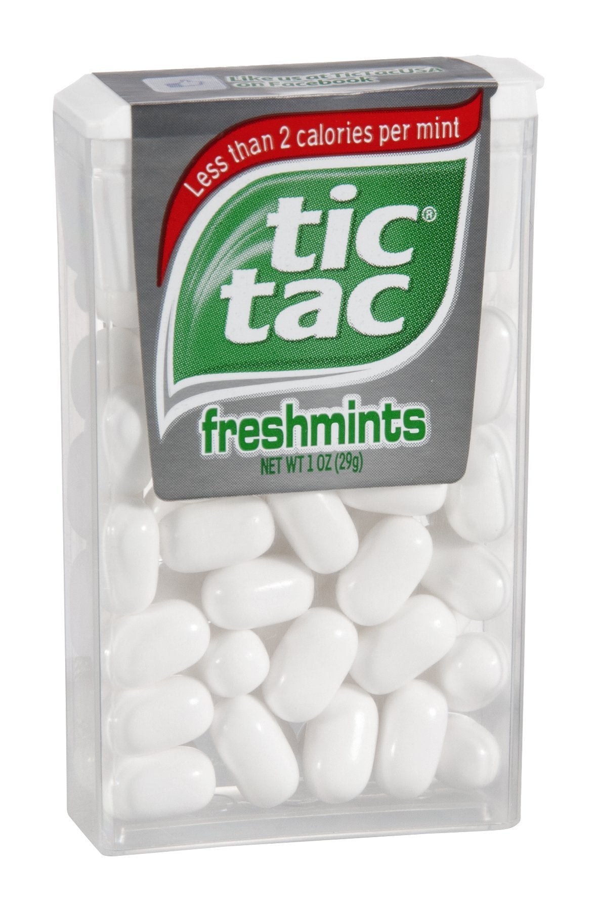 Tic Tac Freshmints value pack 24-count, portable mint freshness on the go.