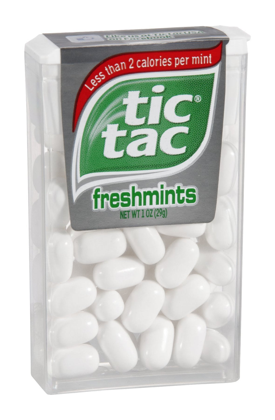 Tic Tac Freshmints value pack 24-count, portable mint freshness on the go.