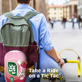 Gift-ready Tic Tac Strawberry & Cream mints for stocking stuffers.