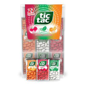 Tic Tac Mega Box front view for on-the-go mint refreshment