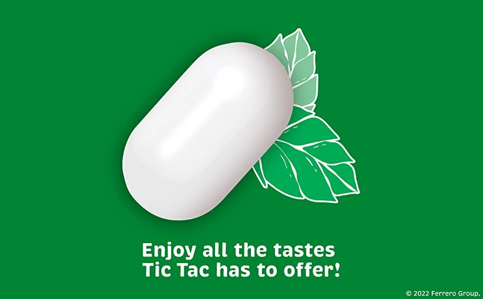 Tic Tac Mini Mints peach-passion flavor image, lively fruit twist for a bright breath boost