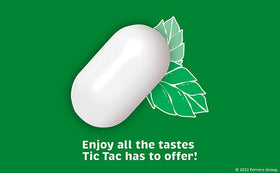Tic Tac Mini Mints peach-passion flavor image, lively fruit twist for a bright breath boost