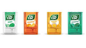 Tic Tac Mini Mints spearmint flavor image, crisp mint flavor for quick palate refresh