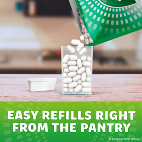 Tic Tac mints in office bowl, easy to share during meetings and breaks.