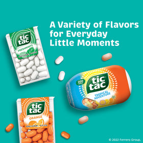 Tic Tac Wintergreen after-dinner mint to brighten your evening.
