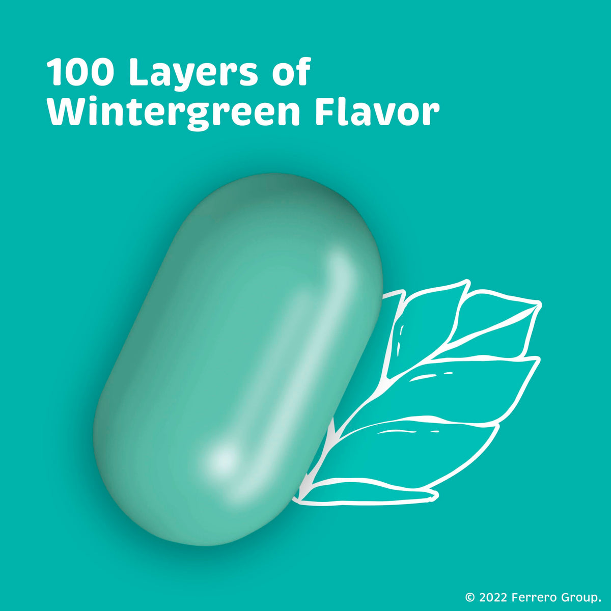 Gluten-free Tic Tac Wintergreen mints for a clean breath.