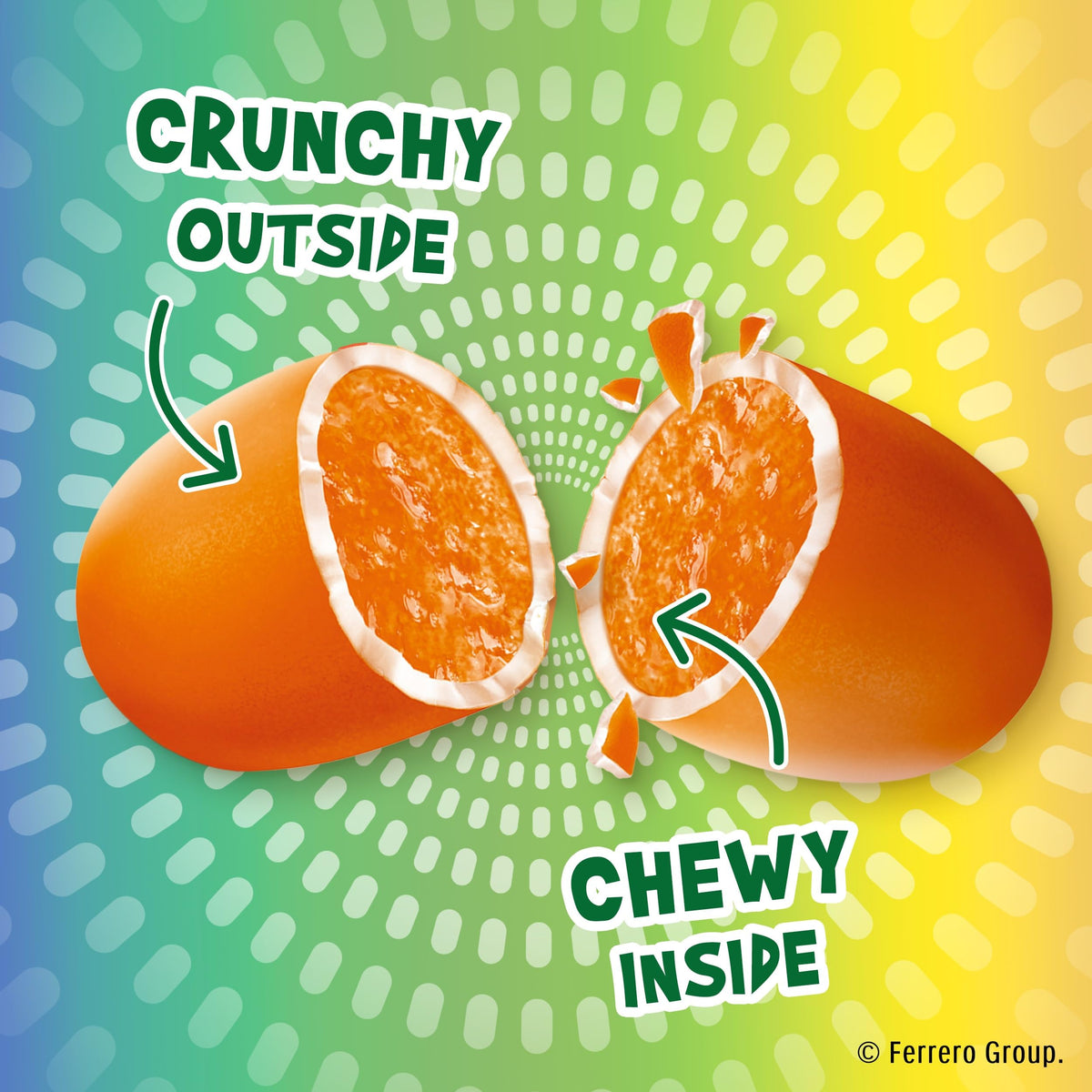 Tic Tac Chewy Sour Adventure orange flavor highlights tangy zest for sharing.