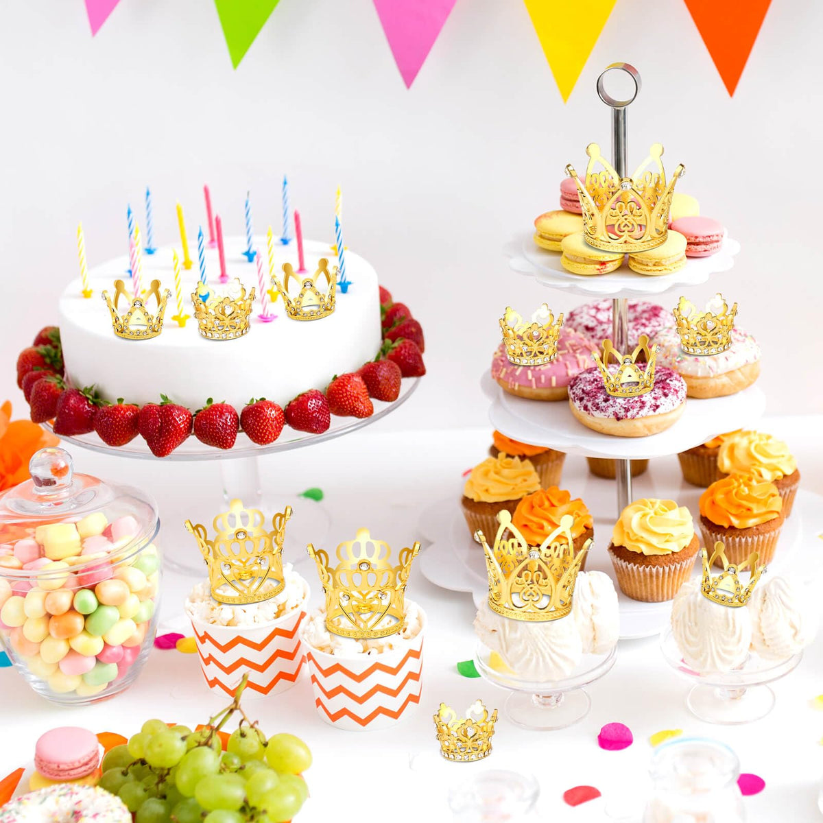 Tidponra crowns for kids' hair accessories and playful styling