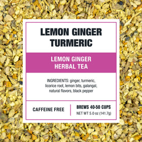 Tiesta Tea brew guide visuals help you achieve a perfect 8 oz cup at 208°F