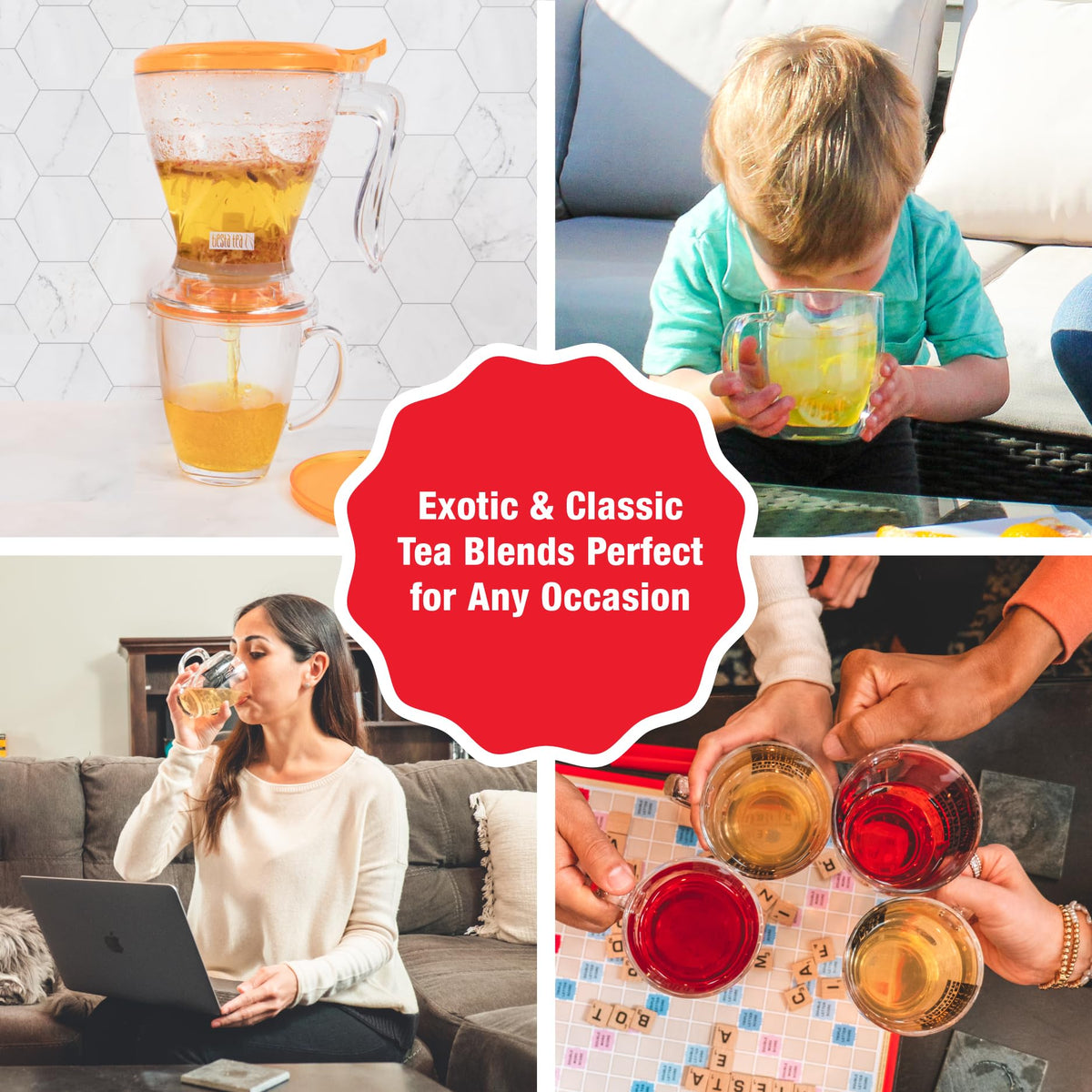 Tiesta Tea Brewmaster Dispensing Infuser: easy, mess-free brewing solution