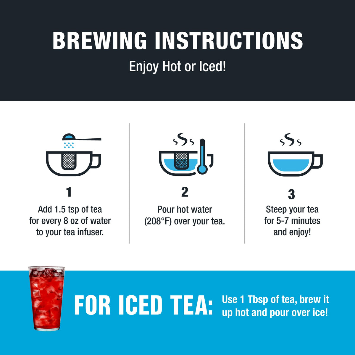 Tiesta Tea Cherry Punch 16oz resealable pouch keeps freshness