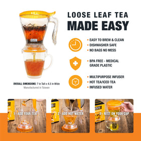 Tiesta Tea Fruity Paradise: tropical-inspired blend for a comforting cup