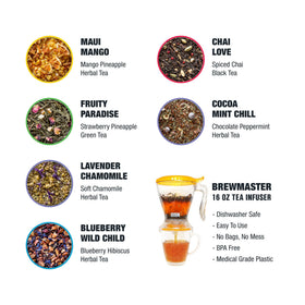 Tiesta Tea Lavender Chamomile: relaxing aroma ideal for winding down