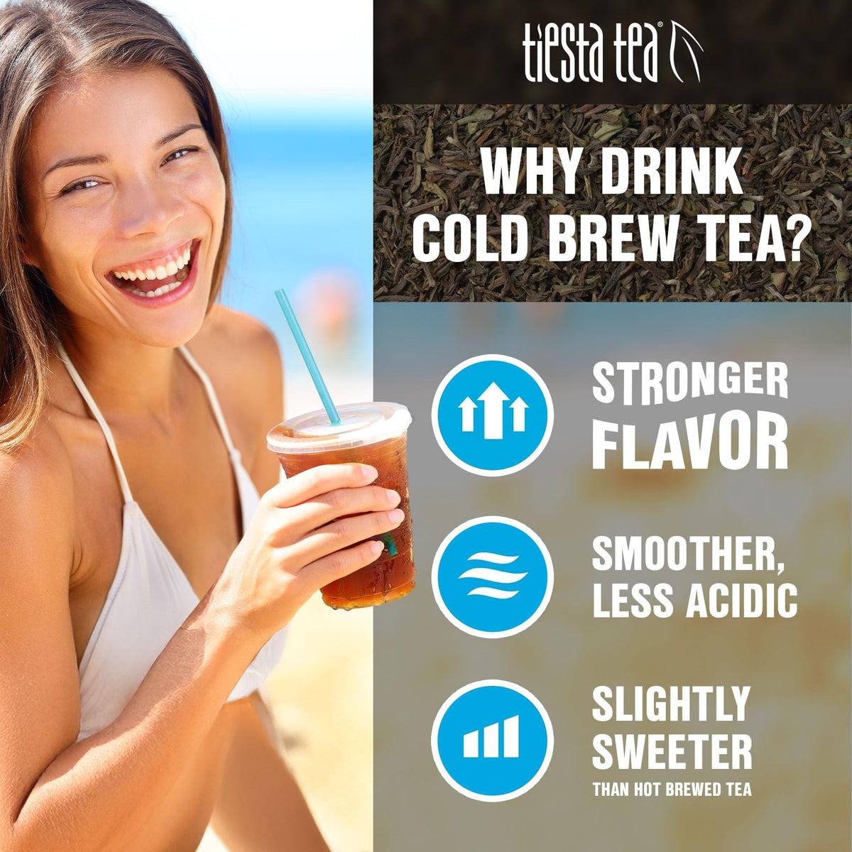 Bright Maui Mango packaging highlights a caffeine-free blend.