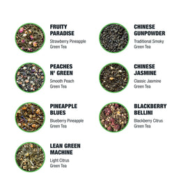 Tiesta Tea Peaches N Green pouch offers sunshine flavors for warm days.