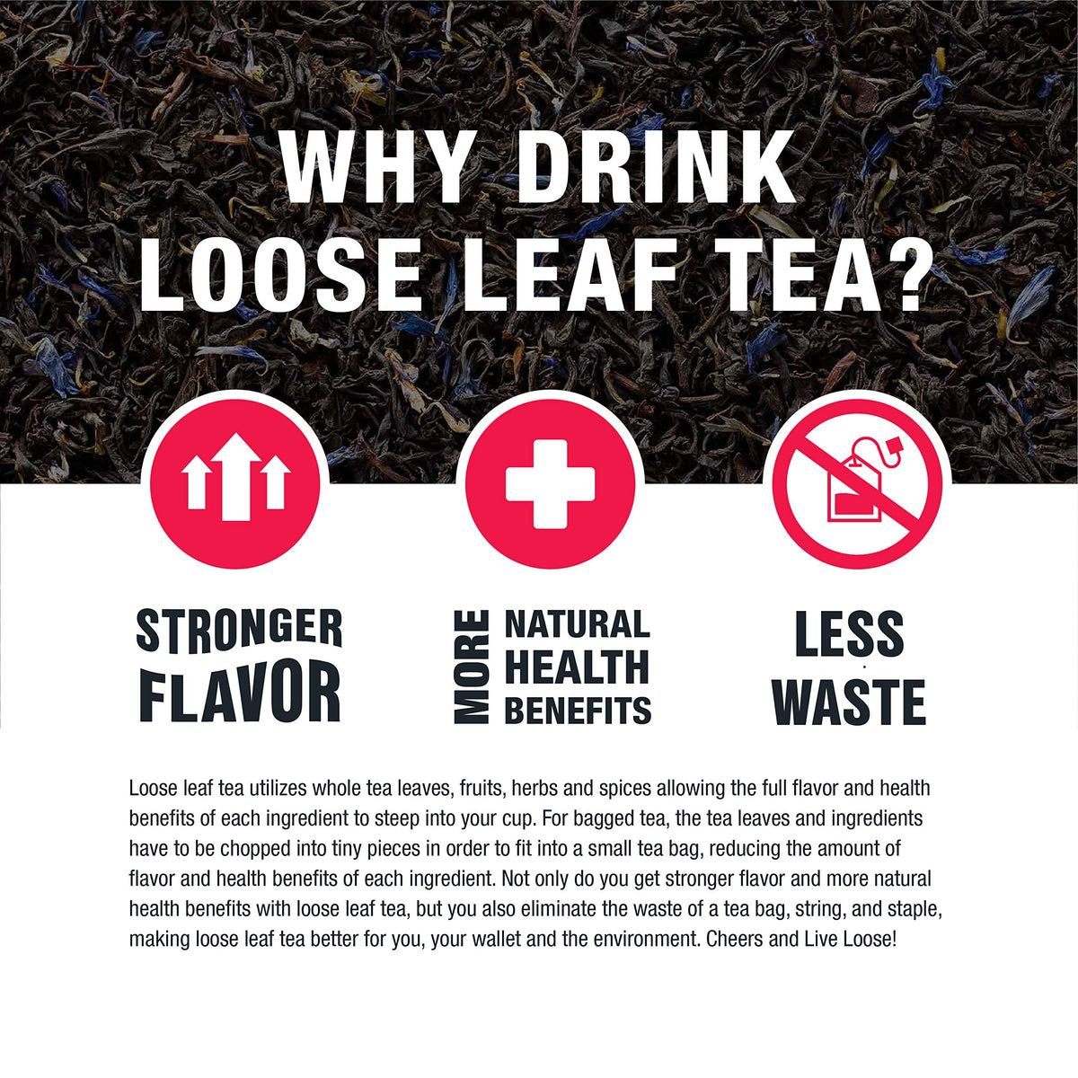 Tiesta Tea Royal Breakfast English Black Tea, great for classic cup or latte.