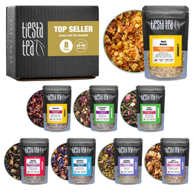 Tiesta Tea Top 8 Favorites Sampler Box for tasting sessions
