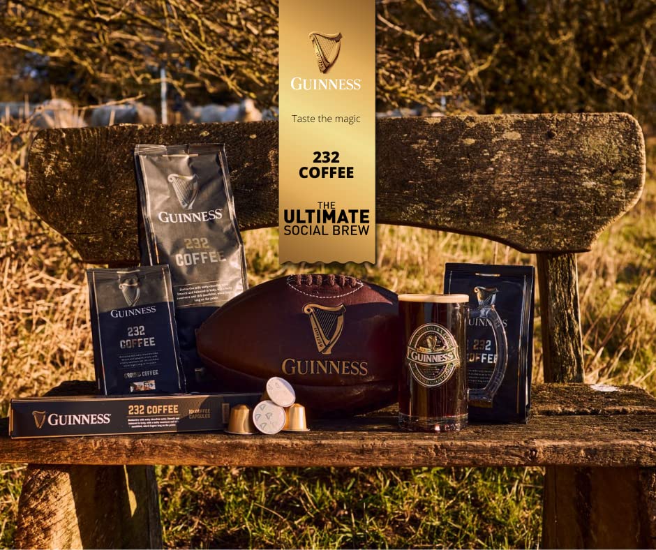 Tiki Tonga Guinness 232 Brew cup steaming captures inviting aroma for morning ritual