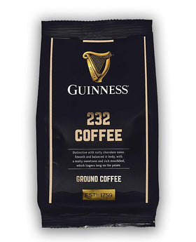 Tiki Tonga Guinness 232 Brew ground bag front, rich aroma for mornings.