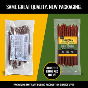 Tillamook Country Smoker packaging variation note, bulk freshness preserved.
