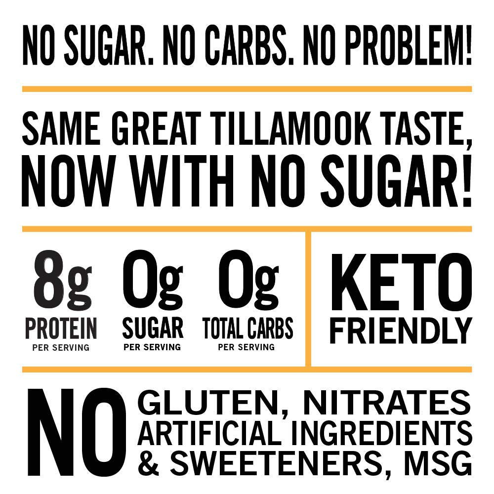 Tillamook Country Smoker individually wrapped sausages ideal for lunchboxes and gym bags.