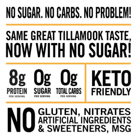Tillamook Country Smoker individually wrapped sausages ideal for lunchboxes and gym bags.