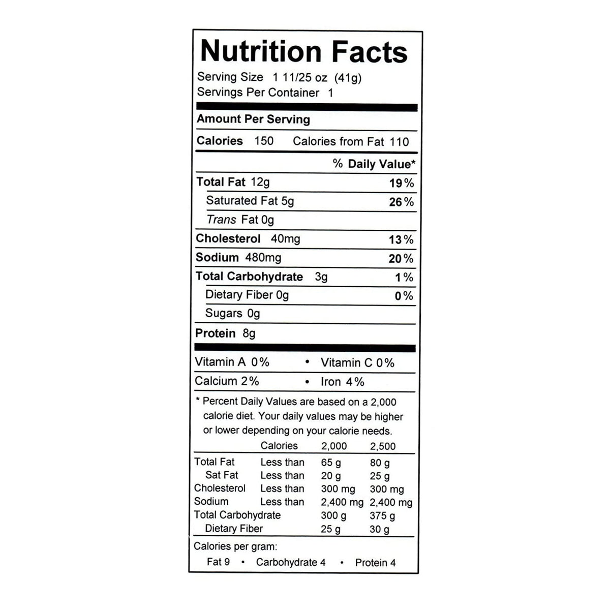 Tillamook Country Smoker ingredients poster shows beef and pork cuts used.