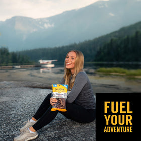 Tillamook Country Smoker keto-friendly sausage on the go in gym bag
