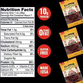 Oregon-made jerky with smokehouse quality and real hardwood smoked flavor.